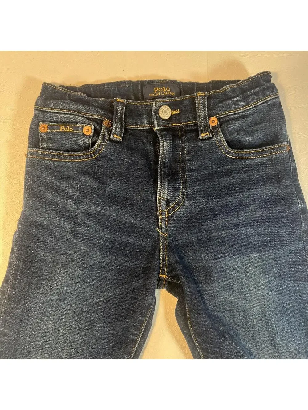Polo Ralph Lauren Boys' Straight Fit Denim Jeans Size 6
